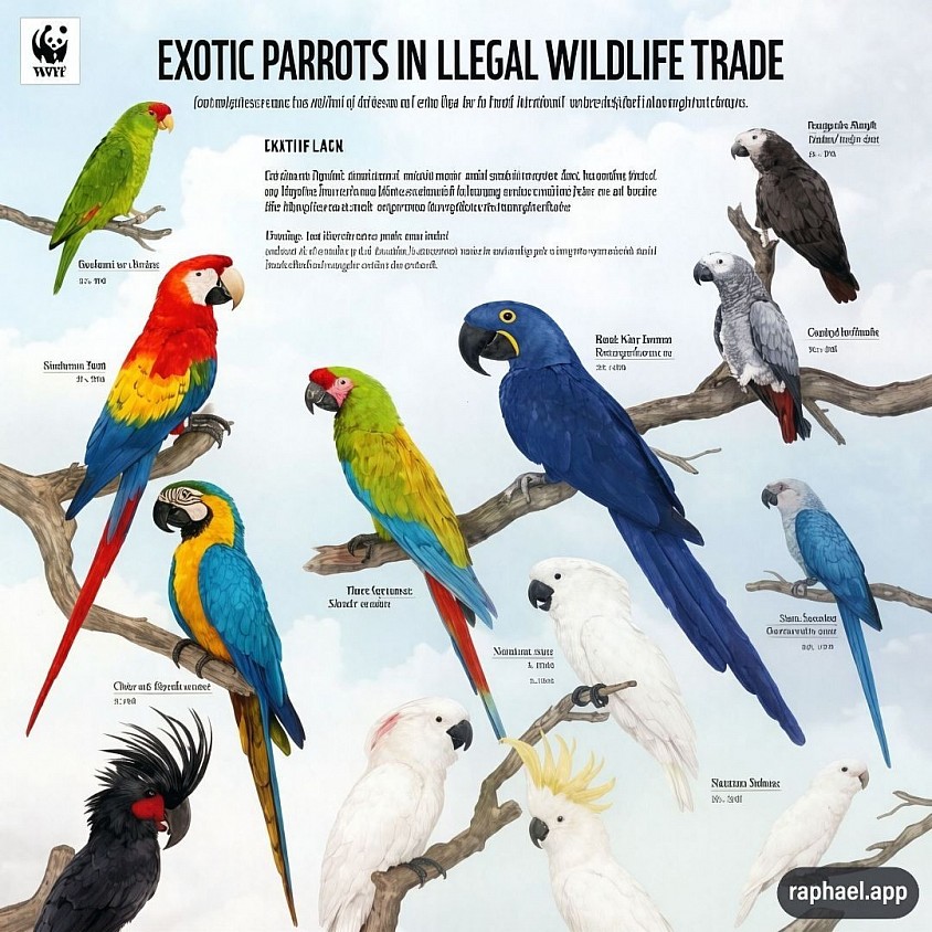 Macaw Parrot shop